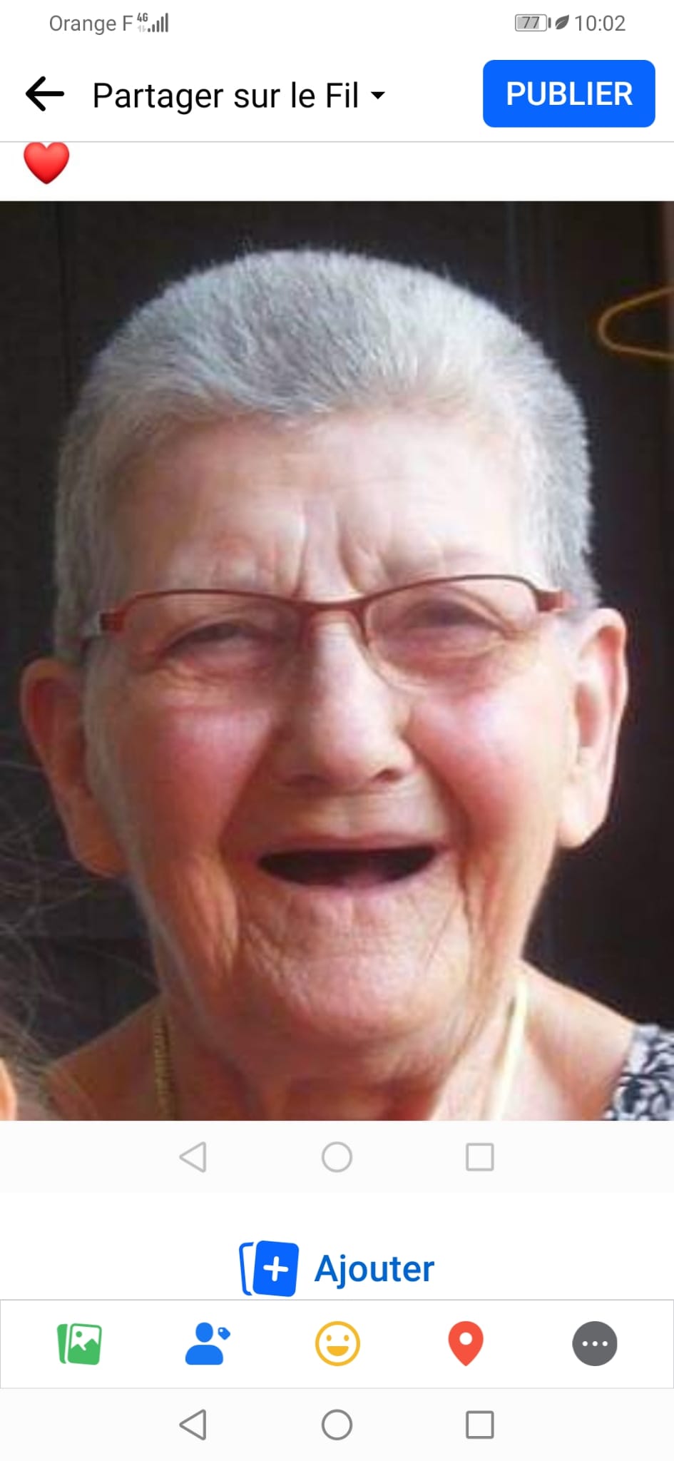 Photo d’Andrée STAGNOLI